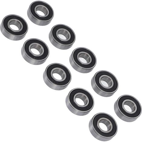 10 roulements à billes à gorge profonde 6001RS (référence 6001-2RS) pour roues de motos électriques et pompes de piscine (1/5)