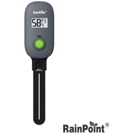 RAINPOINT Humidimètre numérique pour sol Capteur de sol pour plantes Humidité du sol Température