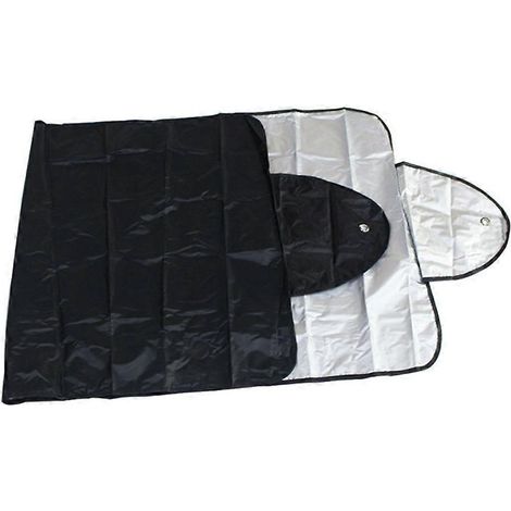 Pare-soleil de voiture avec ventouse, protection anti-gel pour pare-brise (1/4)