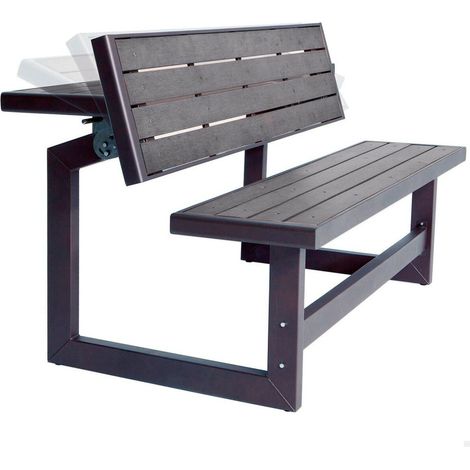 Banco con Respaldo Lifetime Mesa Gris Convertible 0081483813356 S8901381 Lifetime (1/5)