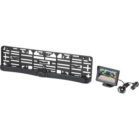 Système de recul vidéo sans fil – Écran LCD 4,3 pouces – Capteurs à ultrasons – Plage de détection 0,3 à 2 m – Protection IP67 – Renkforce - A848712 (1/7)