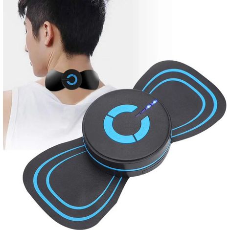 Autocollant de massage cervical EMS, mini masseur cervical, best-seller - AquaForge (1/5)