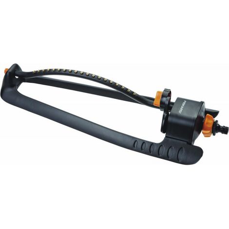 Fiskars Aspersor Universal negro para jardín y césped (1/3)