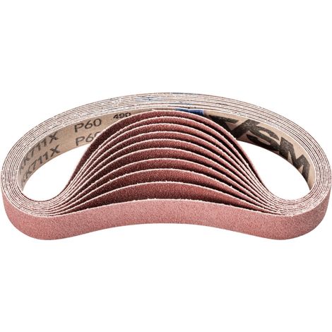 PFERD TOOLS Korund Schleifband BA 30x533 mm A60 für universelle Anwendung mit Rohrbandschleifer 20 Stk (1/5)