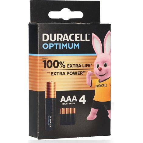 Duracell MN2400 AAA Micro Batterie Optimum 4er Blister
