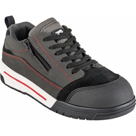 Bullstar Sicherheitsschuh JUMPX S1P, grau/schwarz, Gr.41, Weite 10, Unisex