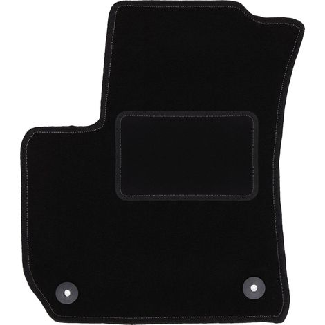 Alfombrilla de conductor negra para: Opel Zafira B monovolumen (2005-2014)