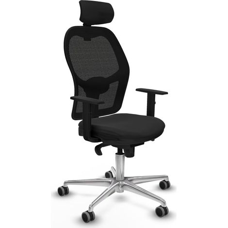 Sedia da Ufficio Piqueras y Crespo 1D086G2 Nero (1/5)