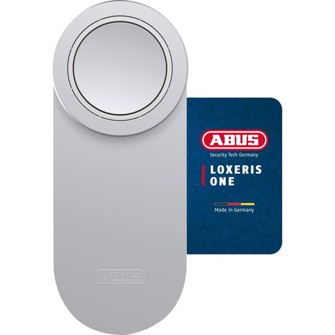 Serrure Connectée LOXERIS One - Smart Lock sur Piles, Argenté (1/5)