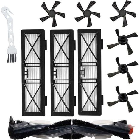 Pièces de Rechange pour série Neato Botvac D D75 D80 D85 et série connectée D3 D4 D5 D6 D7, y Compris la Brosse Principale, la Brosse latérale et Le Filtre Ultra-performant (1/5)