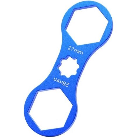 1 Pièces Clé à Fourche Avant de Vélo, Outils de Fourche Avant de Vélo, Outil de Démontage de Fourche Avant, pour Le Démontage et Le Montage des Vélos