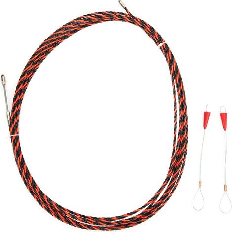 Enfileur de fil électrique, dispositif d'enfilage pour électricien avec 2 attaches de câble, 15M (1/5)