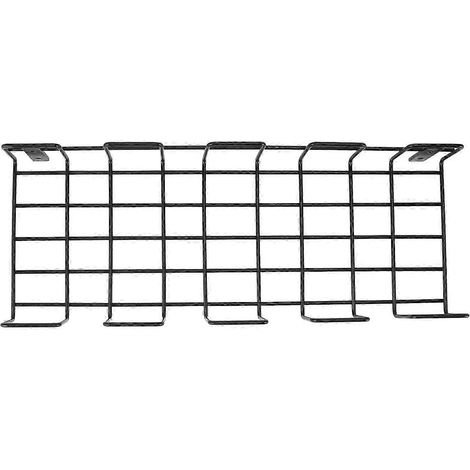 Organisateur mural en métal peu encombrant pour outils de jardin, idéal pour les petits tuyaux d'arrosage et adapté aux jardins européens (1/4)
