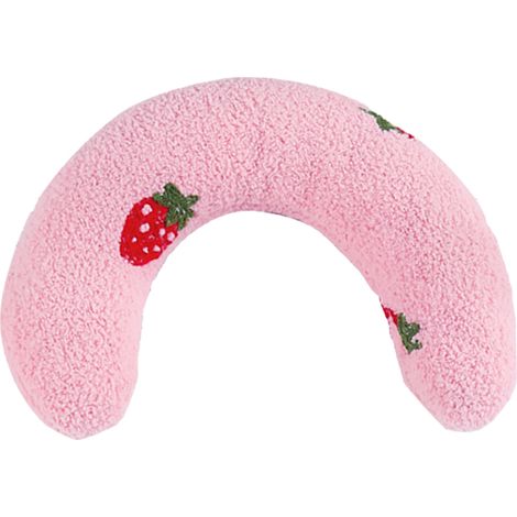 1 coussin en forme de U pour chat, doux et moelleux, jouet apaisant, adapté aux chats et petits chiens (1/5)