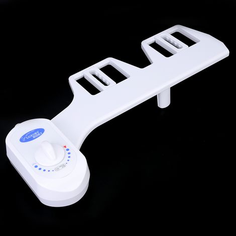 G1/2-Zoll-Doppeldüsen-WC-Bidet-Aufsatz, Badezimmer-Bidet-Sprühgerät zur Reinigung des Intimbereichs (1/5)