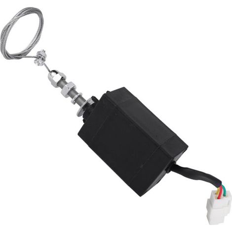 Vanne moteur diesel 12V DC 12/24V Diesel Engine Flame Out Device Disvice Stop Stop Solenoïno (12V) bricolage materiel (1/4)