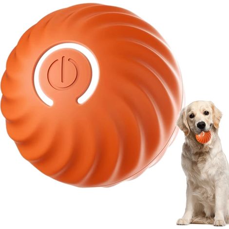 Palla per cani con rotolamento attivo, palla con movimento automatico, batteria a lunga durata, palla intelligente a due modalità, giocattolo per cani portatile, palla con rotolamento attivo (1/5)