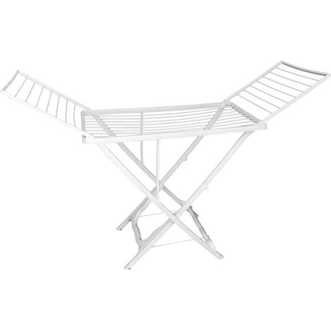 STENDIBIANCHERIA A CAVALLETTO STENDYPRATIKO cm.170x50x115 h stenditura mt. 18 con ruote