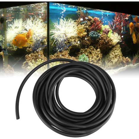 Pompe à Air Tubing Transparent et Noir Semi-Transparent 5 Mètres - AUTRES (1/5)
