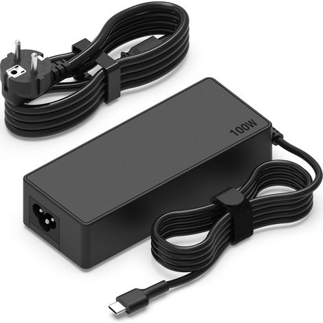 Chargeur 100W USB C Ordinateur Portable Compatible avec Lenovo Thinkpad (1/5)