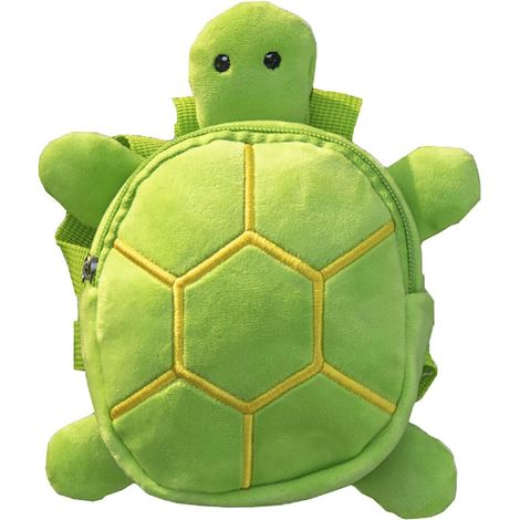 Harnais sac à dos chien réglable avec laisse, design tortue pour promenade entraînement petits chiens (1/5)