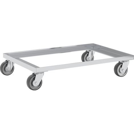 FRANKEL kaiserkraft, Plateau roulant en aluminium, force 200 kg