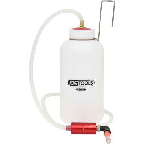 KS Tools Ein-Mann-Bremsenentfüfter mit Auffangflasche (1/5)