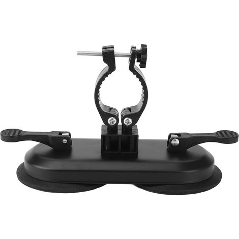 Support Murale pour Pistolet de Massage avec Ventouse, Support Mains Libres pour Massage du Cou, Dos et Taille (1/5)