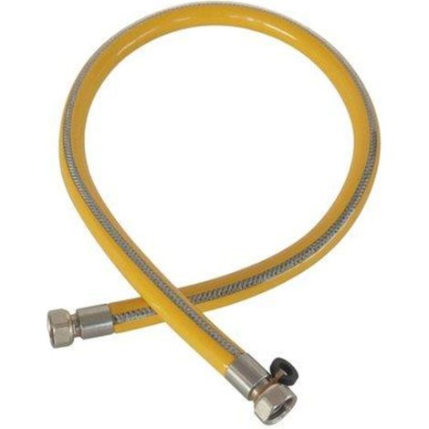 TUBO GAS FLESSIBILE FF - INOX/PVC 1/2FF CM 150 - 1 pezzo