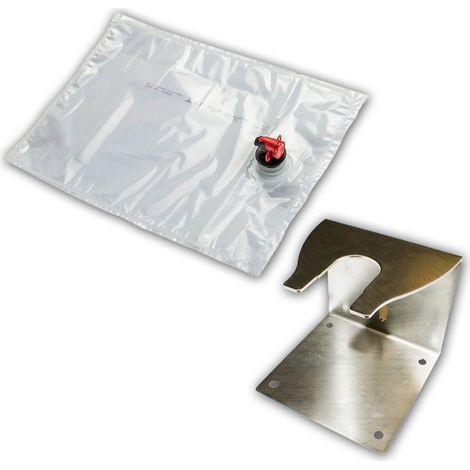Edelstahl Abfüllhalter Bag in Box Saftbeutel 3-10L Beutelhalter Abfüllhilfe (1/5)