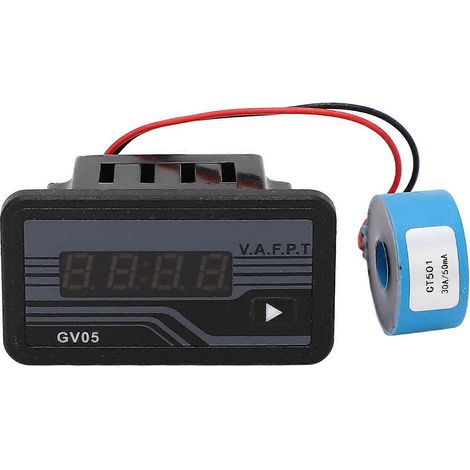 Generator-Voltmeter 6-in-1 Multifunktionsmessgerät Stromprüfer Digitalanzeige 220 V