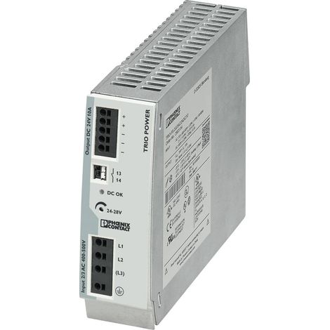 Phoenix Contact TRIO-PS-2G/3AC/24DC/10 Alimentatore per guida DIN 24 V/DC 10 A 240 W Contenuto 1 pz. (1/2)