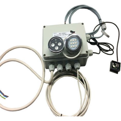 Ricambio kit completo idro blower cromoterapia con display a membrana Calyx C145520 (1/2)