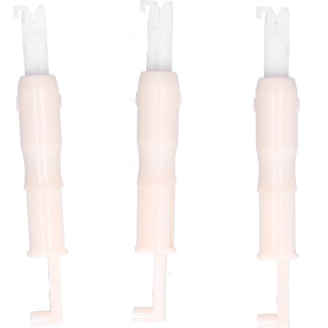 3 Pièces Enfile-Aiguilles Automatiques en Plastique pour Machine à Coudre Domestique (1/5)