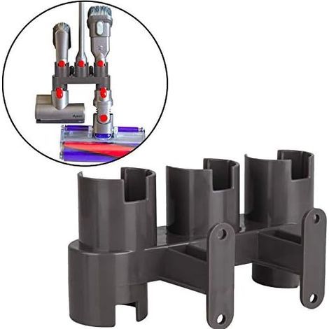 Station d'accueil murale compatible avec l'accessoire de remplacement pour aspirateur Dyson V8, accessoires de remplacement sans fil pour aspirateur mural (1/4)