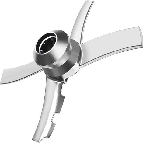 Lama di ricambio compatibile con Ninja Creamerizer serie NC300, Ninja Creamerizer NC299AMZ, NC301, CN305A, CN301CO, ricambi in acciaio inossidabile (1/5)