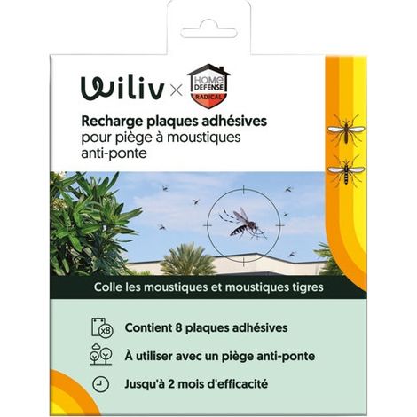 Recharge Plaque Adhã©sive Pour Piã¨ge Wiliv Mini X 8 - Evergreen Garden Fertiligene