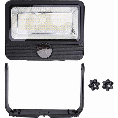 Lampe solaire de camping 500 W haute puissance, LED ultra-lumineuse, batterie rechargeable 3600 mAh, idéale pour les activités de plein air.