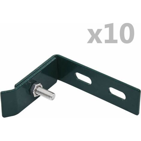 Conector de esquina para pared 10 sets verde vidaXL (1/3)
