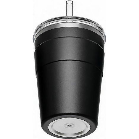 Isolierter Autobecher mit 340 ml Fassungsvermögen, aus Edelstahl 304, großes Fassungsvermögen, für Bier oder andere Getränke des täglichen Gebrauchs. (1/5)