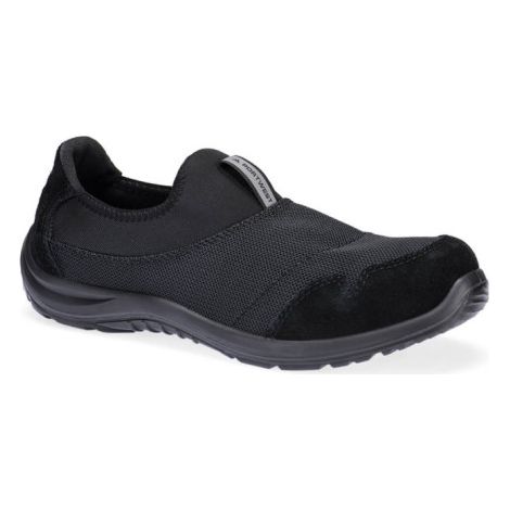 Zapato textil de acero sin cordones S1P SR FO ESD PORTWEST FT55 43 Negro