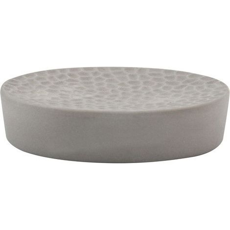 Porte Savon Céramique FIDJI Gris MSV