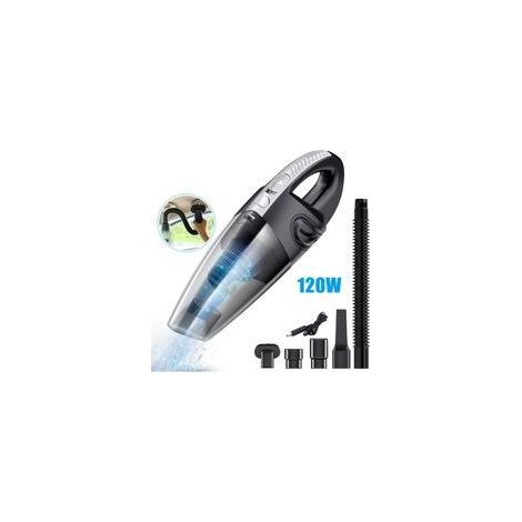 Aspirateur à Main, 120W Portable Mini Aspirateur Voiture sans Fil, Multifonctionnel Aspirateur Voiture Puissant avec Filtre Lavable pour Canapé Maison Voiture Bureau Table (1/5)