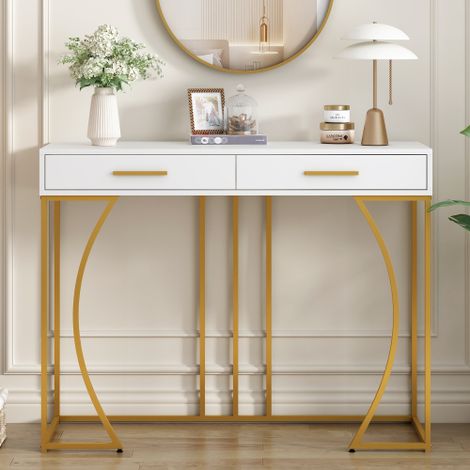 Gold dressing table