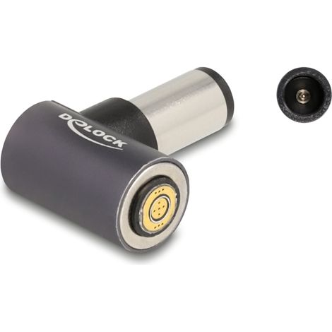 Delock Adaptador para cable de carga de portÃ¡til HP de 7,4 x 5,0 mm macho a conector magnÃ©tico de 8 pines