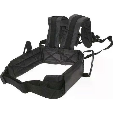 Sangle de sécurité pour véhicule électrique, ceinture de sécurité réglable pour moto avec boucle, protection antichute, noire pour enfant - JXLGV (1/5)