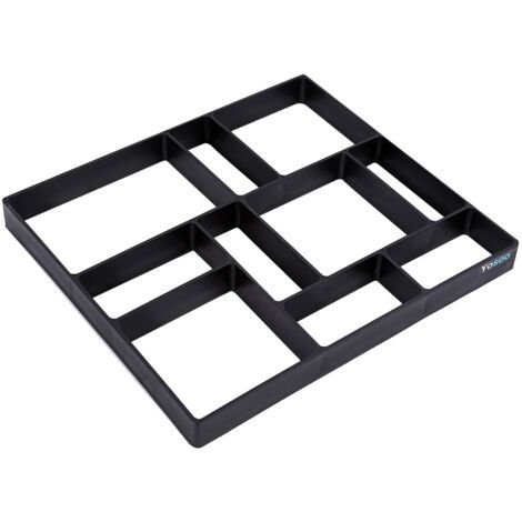Moule de pavage en béton de jardin bricolage pour les améliorations extérieures des allées de chaussée (1/5)