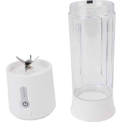 Mixeur Nomade USB Rechargeable Bouton Unique 6 Lames 500ml Mini Blender Tasse Extracteur Voyage Plein Air (1/5)