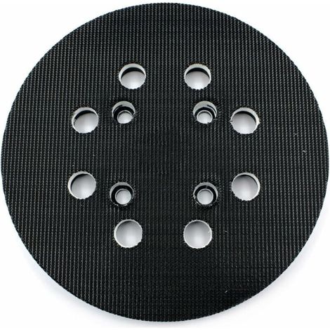Plateau de ponçage pour Bosch (Ø 125 mm. dureté moyenne avec système accessoires pour ponceuse excentrique PEX 300/400 AE / 4000 AE / Advanced Orbit 18. (1/4)