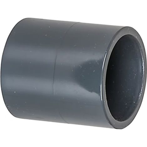 MANCHON EGAL NF PVC PRESSION FF Ø63 - PLASSON (1/2)